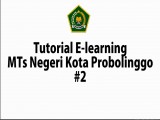 Tutorial E-learning dengan SmartPhone - Elearning MTsN Kota Probolinggo